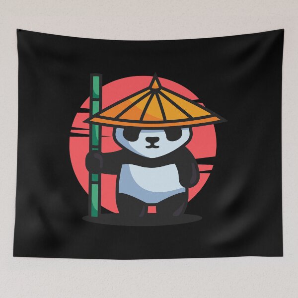 Item preview, panda designed and sold by itswallcraft.