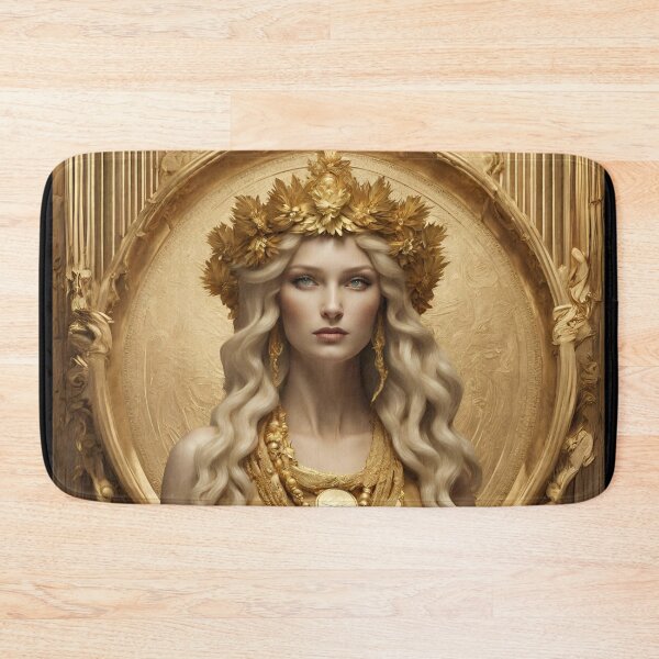 Item preview, Demeter the goddess Greek mythology myth art drawing design designed and sold by TheLocoShop.