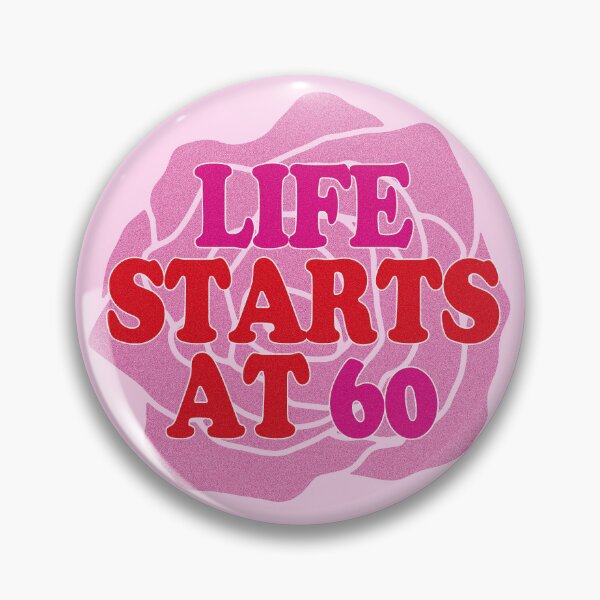 Item preview, Happy 60th Birthday - Life starts at 60  designed and sold by EunsooLee.