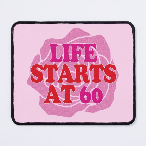 Item preview, Happy 60th Birthday - Life starts at 60 designed and sold by EunsooLee.