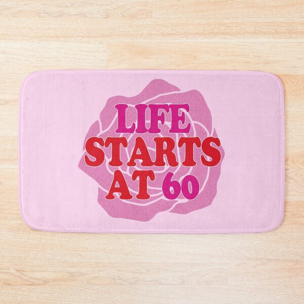 Item preview, Happy 60th Birthday - Life starts at 60  designed and sold by EunsooLee.