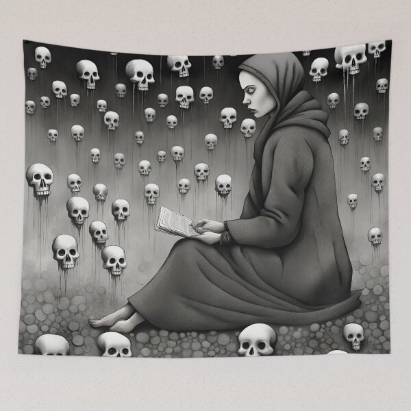Item preview, Its Raining Skulls designed and sold by Feebleeona.