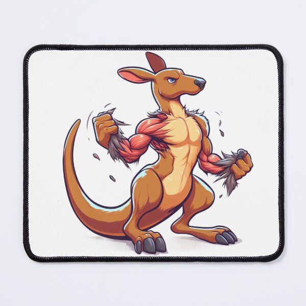 Item preview, muscle kangaroo designed and sold by Animalia-.