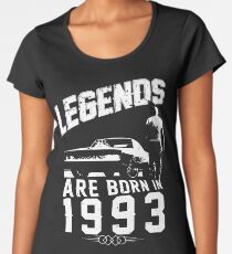 Legends Are Born In 1993 Women's Premium T-Shirt