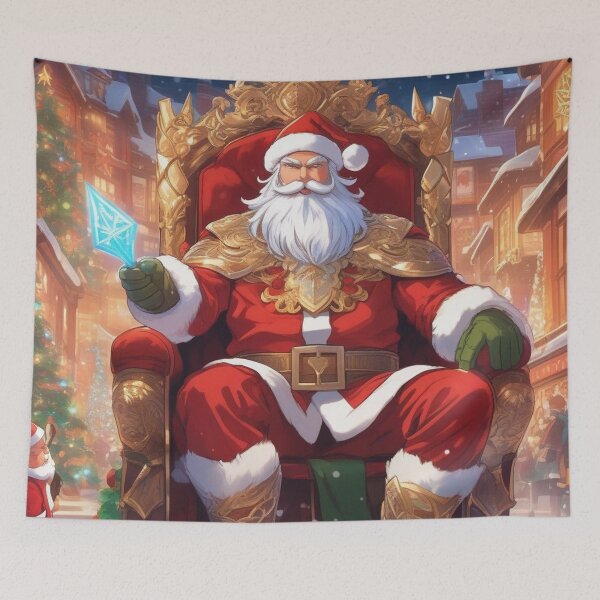 Item preview, Santa's Valor: A Mythical Christmas Journey designed and sold by ccl2023.