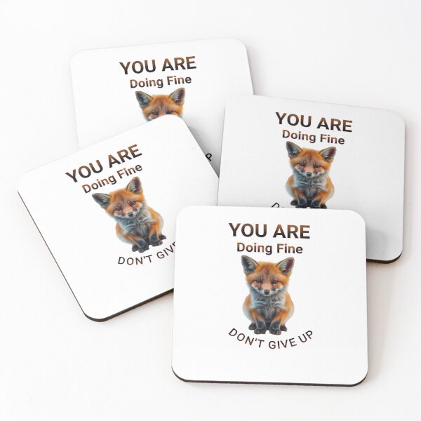 Item preview, "Your are doing fine don't give up Fox lovers Meme" designed and sold by Obinne.
