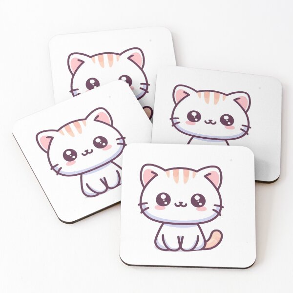 Item preview,  Cute white kitty  designed and sold by Wxjtecki.
