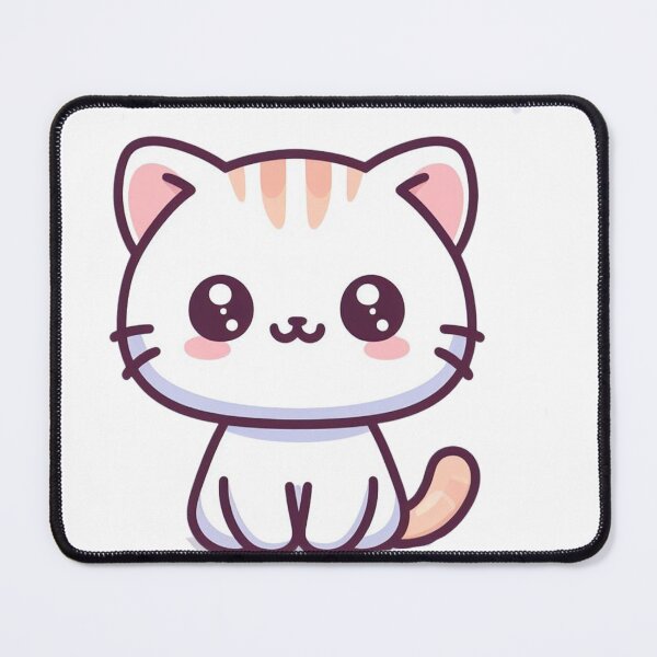 Item preview,  Cute white kitty  designed and sold by Wxjtecki.