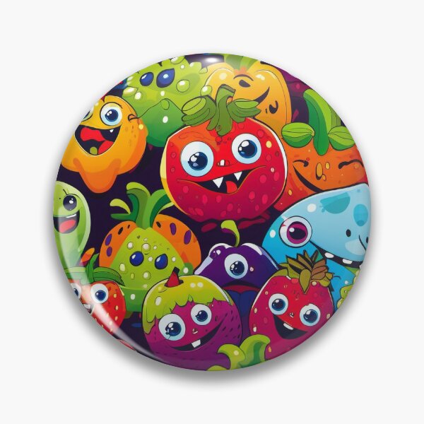 Item preview, Funky Fruit Monsters:Fruits with funny faces and monster-like features. designed and sold by CristyAV.