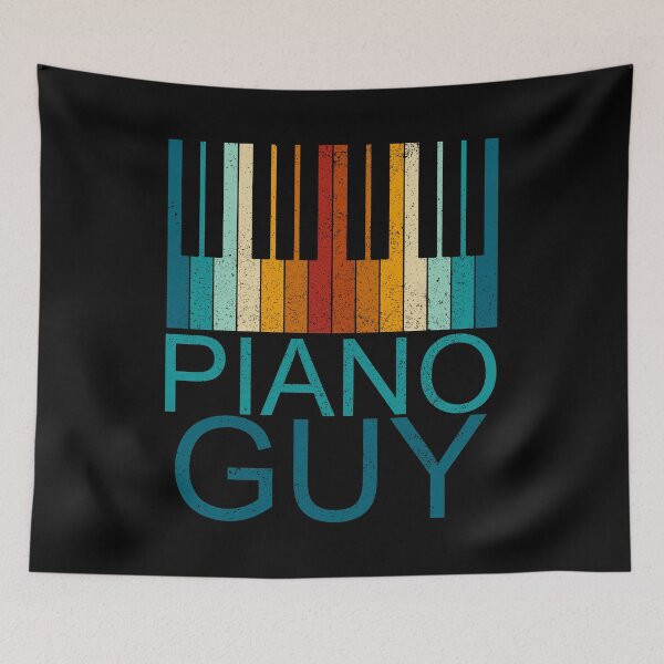 Item preview, Piano Guy, Piano’s key with vintage colors and texture designed and sold by CJansuebsri.