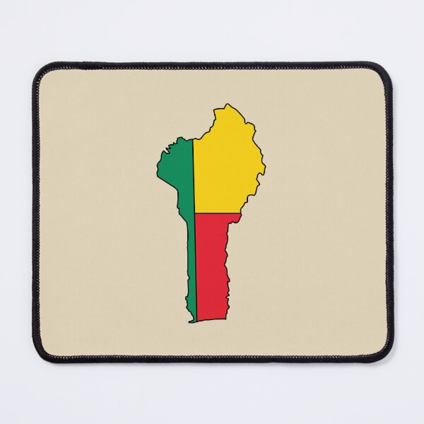 Item preview, Benin Country Shape Flag designed and sold by Rachael Taylor.
