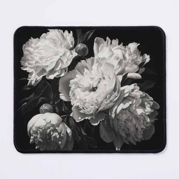 Item preview, Enchanted Peonies: Trompe-l'œil Illustration with Wizardcore Flair designed and sold by Michele Lobgianizze.