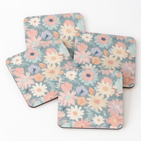 Item preview, Artistic Elegance in Soft-Colored Florals designed and sold by ALITTLETOWN.