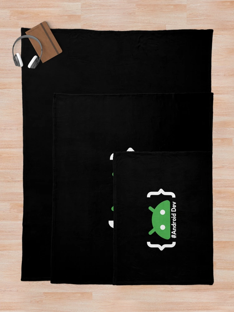 Thumbnail 5 of 6, Throw Blanket, android developer code designed and sold by Redstrawberry13.