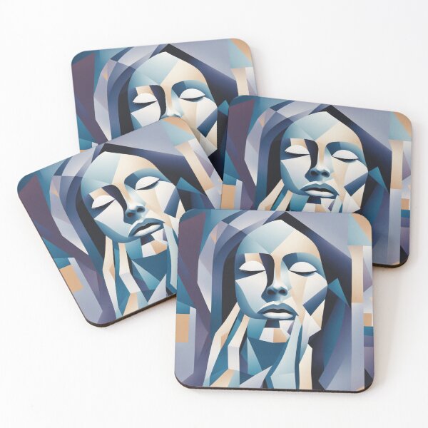 Item preview, Cubist Art - Cubist Woman (Rising Pain) designed and sold by Life Stuff.