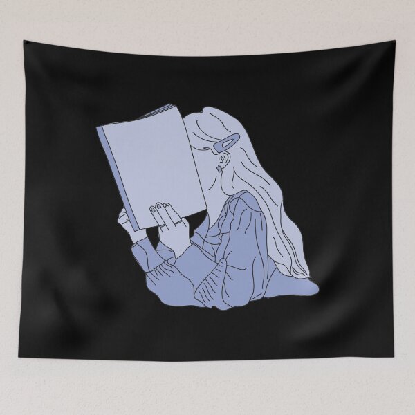 Item preview, Copy of girl reding designed and sold by itswallcraft.