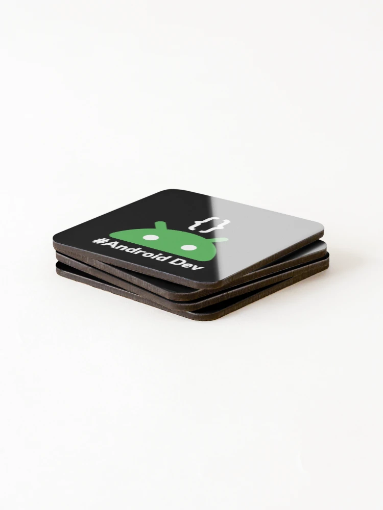 Thumbnail 4 of 5, Coasters (Set of 4), android developer code designed and sold by Redstrawberry13.
