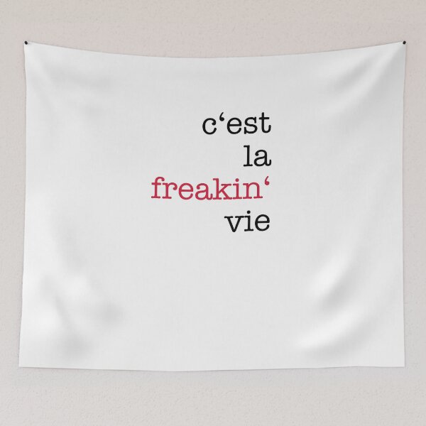 Item preview, C'est la vie designed and sold by Vectorqueen.