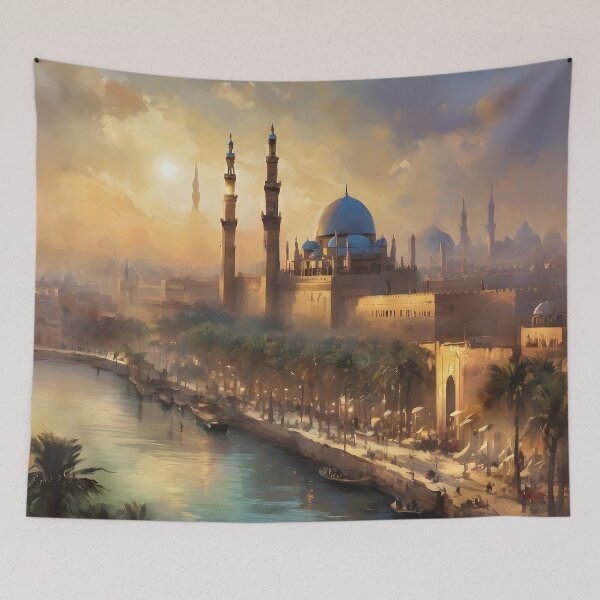 Item preview, Painting: Panorama of the Citadel in Cairo designed and sold by Didier Junk.