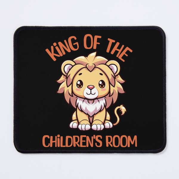 Item preview, King of the Children's Room Lion Child Shirt designed and sold by RedDesignSyc.