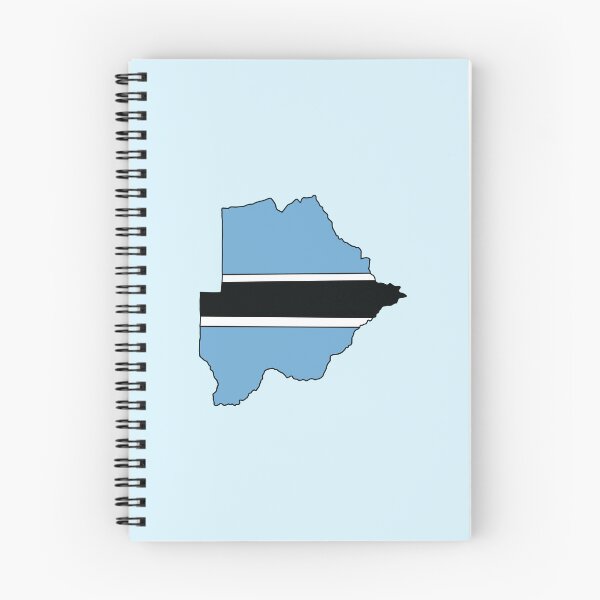 Item preview, Botswana country shape flag designed and sold by Rachael Taylor.