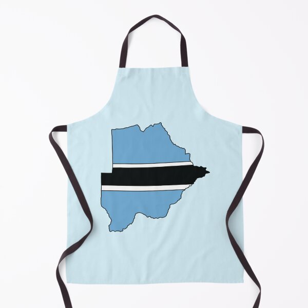Item preview, Botswana country shape flag designed and sold by Rachael Taylor.