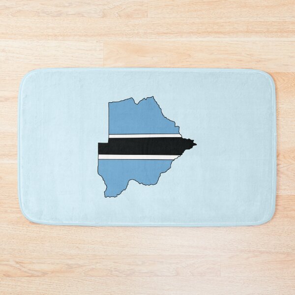 Item preview, Botswana country shape flag designed and sold by Rachael Taylor.