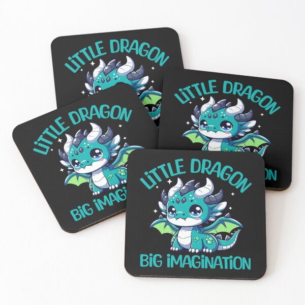 Item preview, Little Dragon, Big Imagination Fantasy Shirt designed and sold by RedDesignSyc.