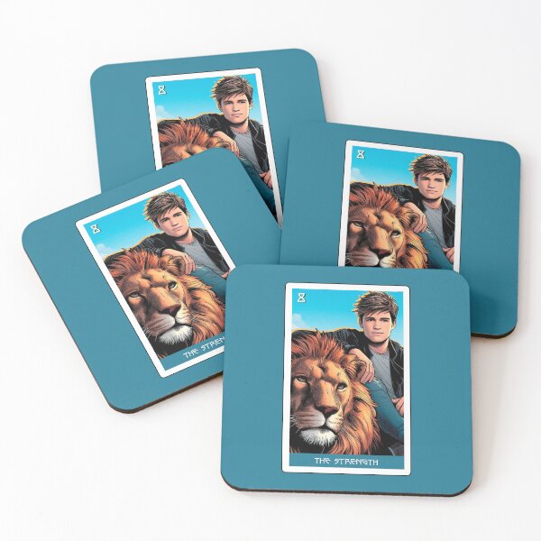 Item preview, the strength - house of anubis tarot card designed and sold by sadieillust.