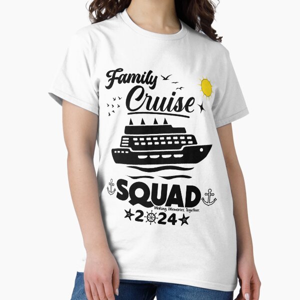 Item preview, Family Cruise Squad 2024 Cruising Vacation Funny Crew designed and sold by Coret-Dikit.