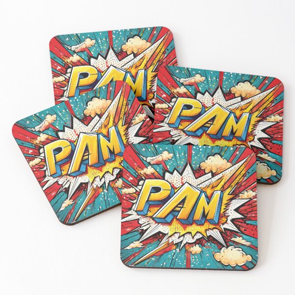 Item preview, PAM (Comic book-style) designed and sold by Omar Selim.