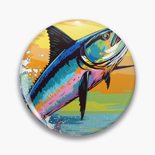 Item preview, Marlin Fish Cartoon Pop Art 2 designed and sold by AstroRisq.