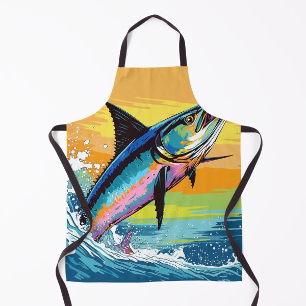 Item preview, Marlin Fish Cartoon Pop Art 2 designed and sold by AstroRisq.