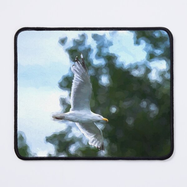 Item preview, Digital illustration of a Herring Gull in flight. designed and sold by RobThorley.