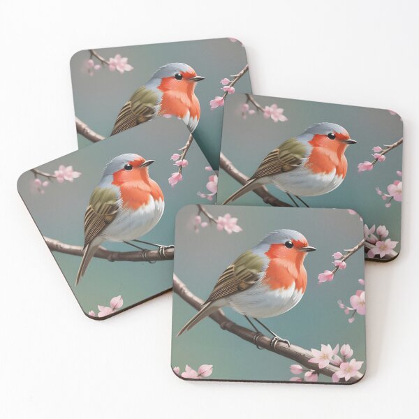 Item preview, Robin and blossom designed and sold by Feebleeona.
