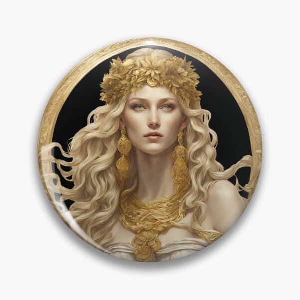 Item preview, Demeter the goddess Greek mythology myth art drawing design designed and sold by TheLocoShop.