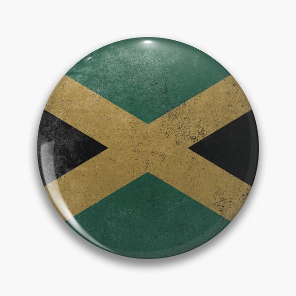Item preview, Distressed, Old, Faded & Worn Flag of Jamaica (The Cross) designed and sold by STUDIO-72.