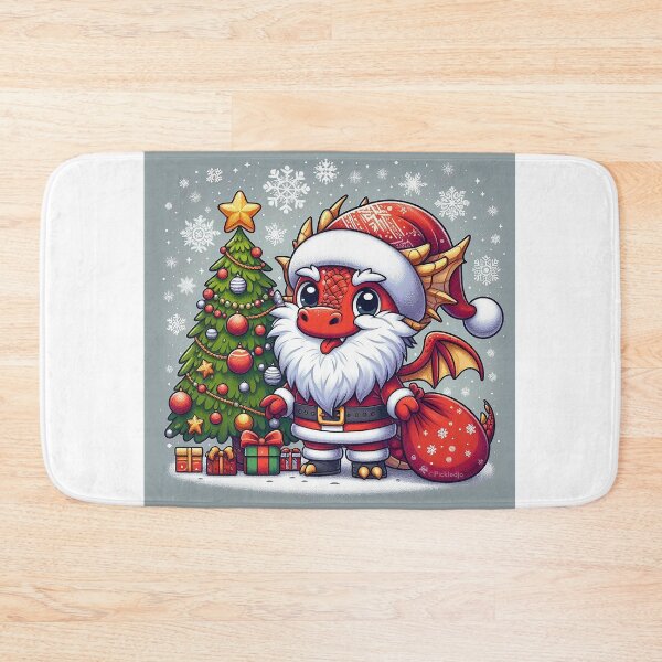 Item preview, Dragon Santa designed and sold by PickledjoArt.