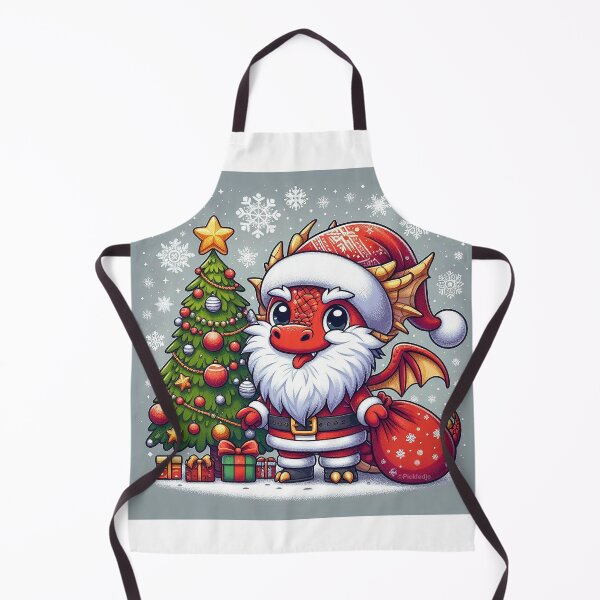Item preview, Dragon Santa designed and sold by PickledjoArt.