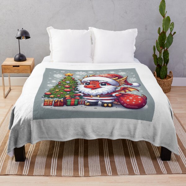 Item preview, Dragon Santa designed and sold by PickledjoArt.