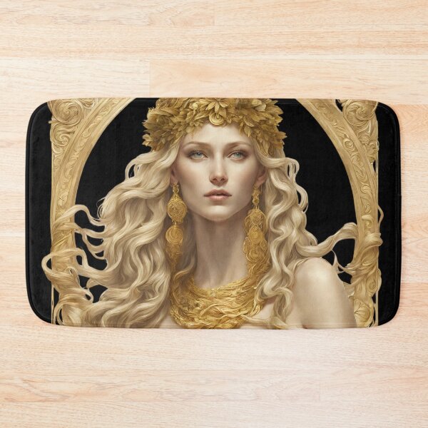 Item preview, Demeter the goddess Greek mythology myth art drawing design designed and sold by TheLocoShop.