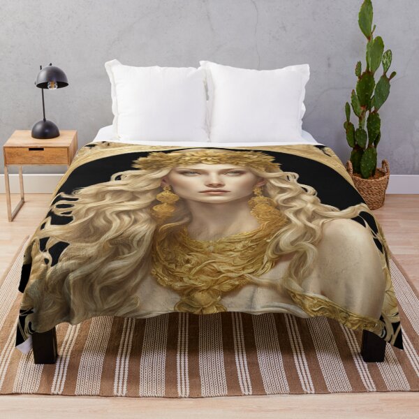 Item preview, Demeter the goddess Greek mythology myth art drawing design designed and sold by TheLocoShop.