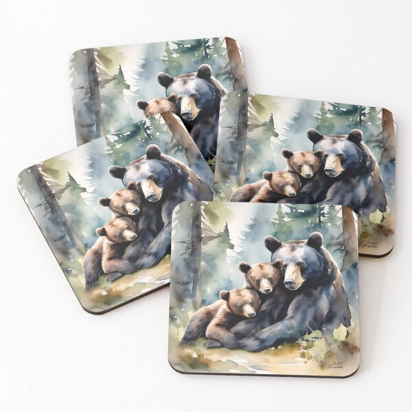 Item preview, Bear And Cubs designed and sold by CAC Graphics.