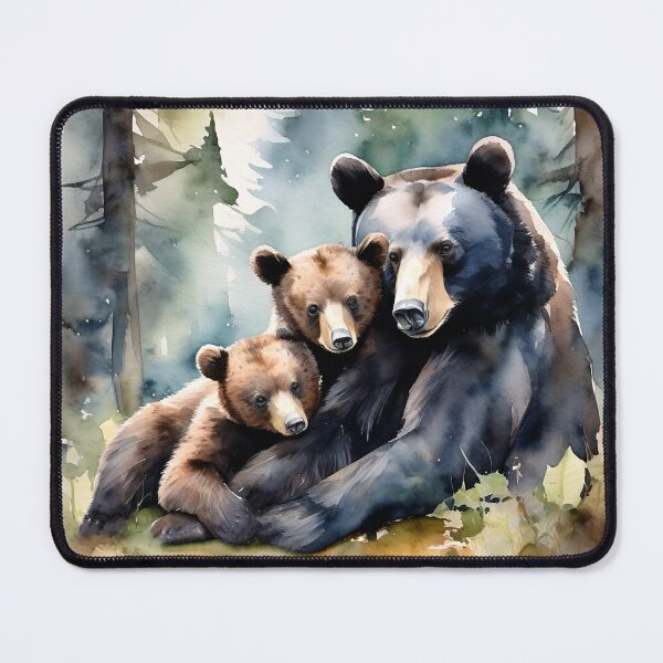 Item preview, Bear And Cubs designed and sold by CAC Graphics.