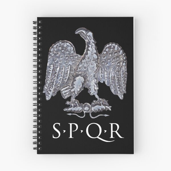 Item preview, Roman Eagle with SPQR designed and sold by OptimoPrincipi Roman Coins.