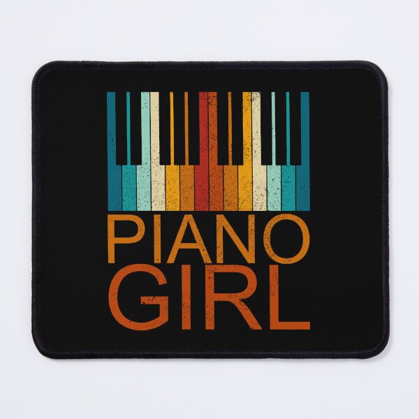 Item preview, Piano Girl, Piano’s key with vintage colors and texture designed and sold by CJansuebsri.