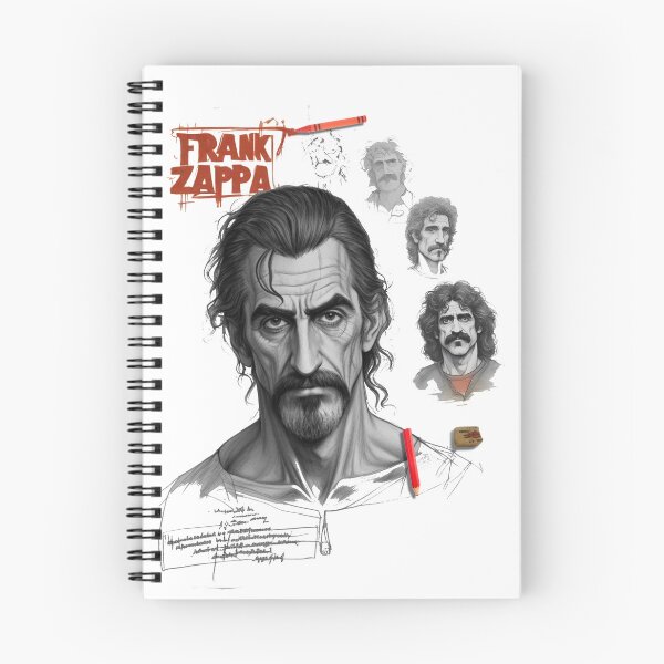 Item preview, Frank Zappa in Sketch designed and sold by NickTaroDesign.