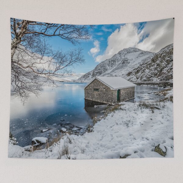 Item preview, Boat House Ogwen Lake Snowdonia designed and sold by AJEvans.