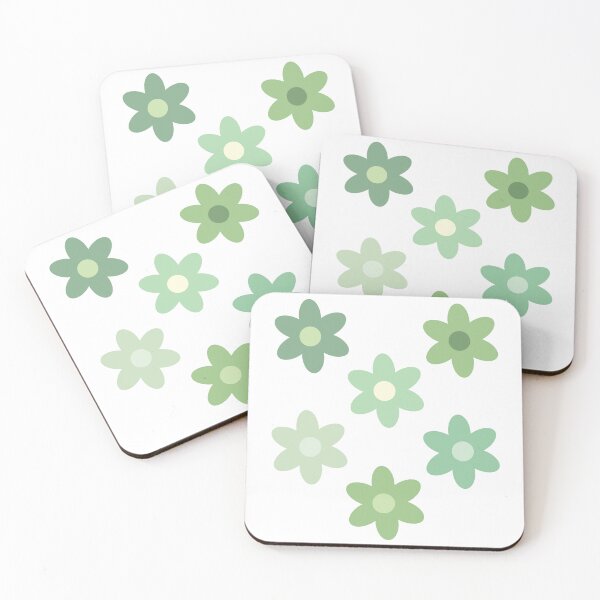 Item preview, Green Flowers designed and sold by Ceylonex Arts.