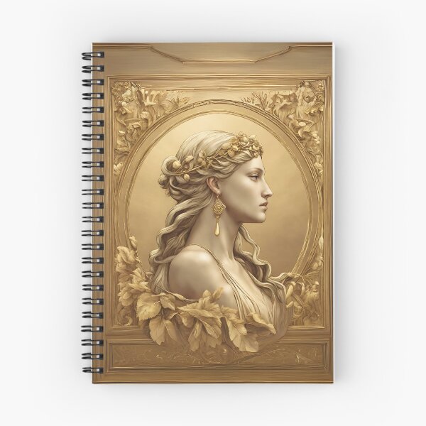 Item preview, Demeter the goddess Greek mythology myth art drawing design designed and sold by TheLocoShop.